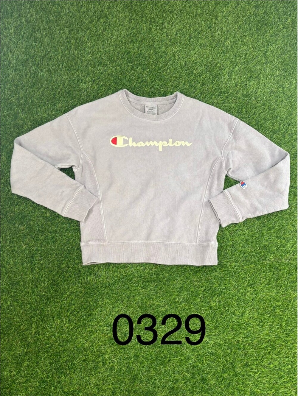 Vtg Champion Reverse Weave Gray Crewneck Sweatshirt X-Small